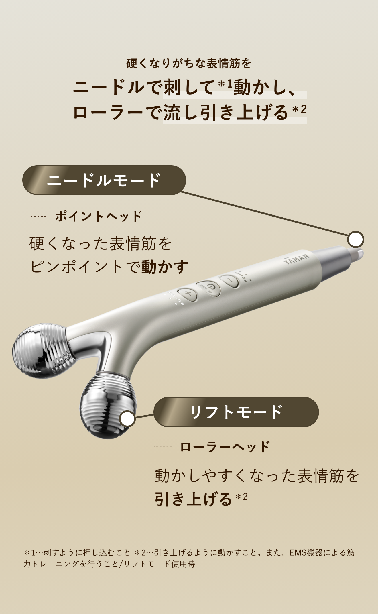 WAVY ニードルリフトポインター｜ヤーマン公式通販サイト | ヤーマン