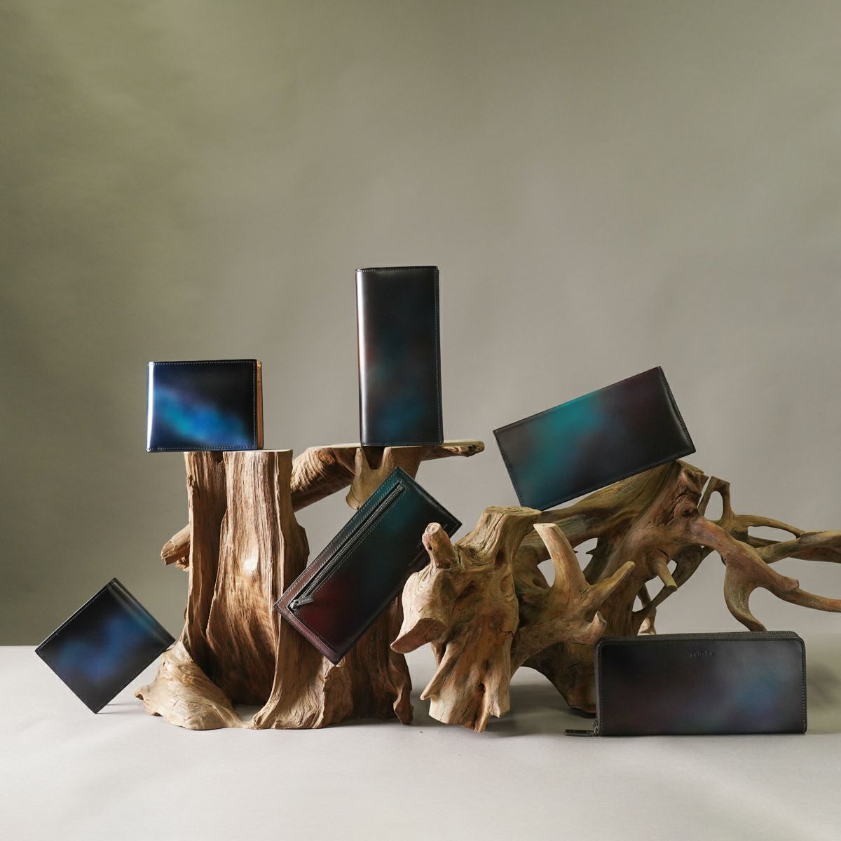 YAR119GENEI コードバン長財布 「幻影」 ｜美しい色彩の革財布、革製品