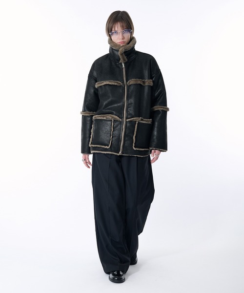 selle glant（セレグランテ） ブルゾン アウター REVERSIBLE FAKE