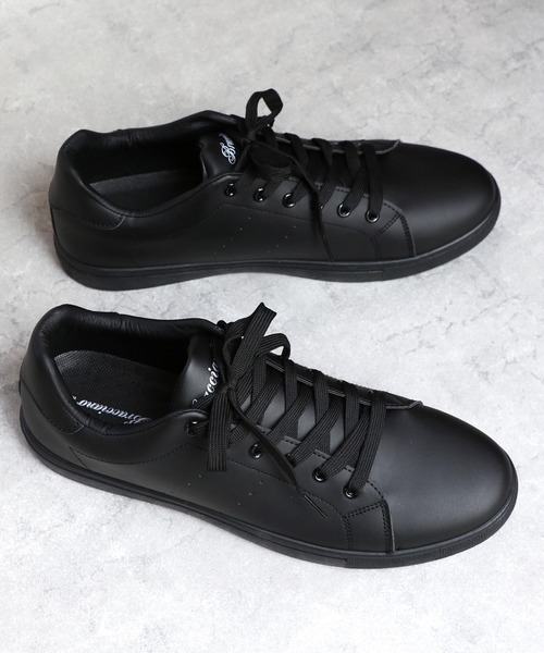 8 スニーカー PUレザースニーカー メンズ レディース : ZOZOTOWN