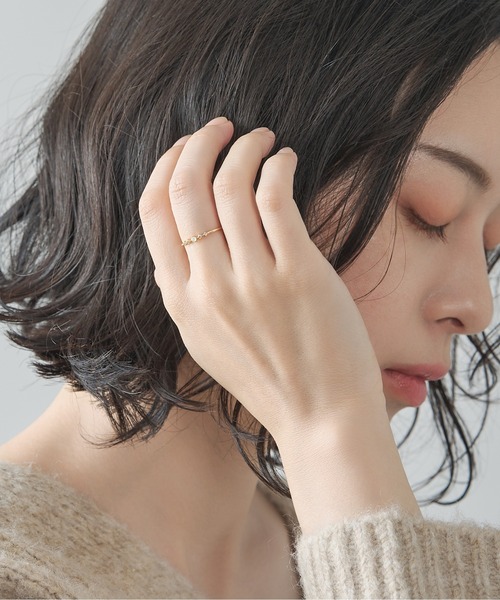 Jewel closet by L&Co. 指輪 リング K10 オパール リング レディース