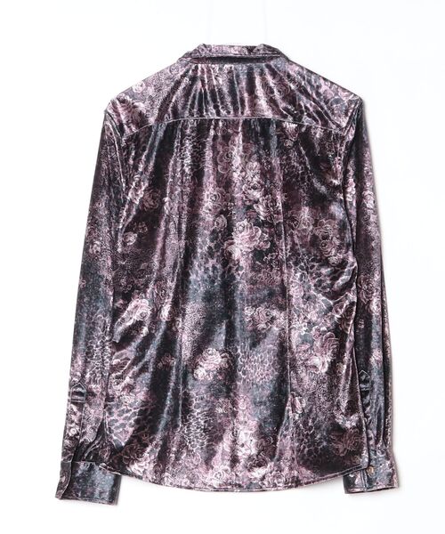 TORNADO MART（トルネードマート） シャツ レオパードローズプリント