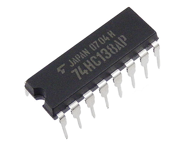 3to8 ラインデコーダー TC74HC138AP: 半導体 秋月電子通商-電子部品