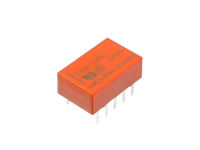 リレー DC12V 2回路C接点 EA2-12NU: 制御部品・駆動部品 秋月電子通商