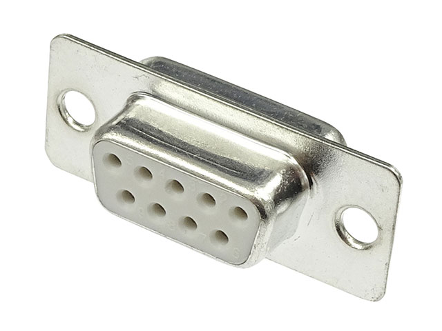 Dサブコネクター 9P・メス(半田付けタイプ): ケーブル・コネクター