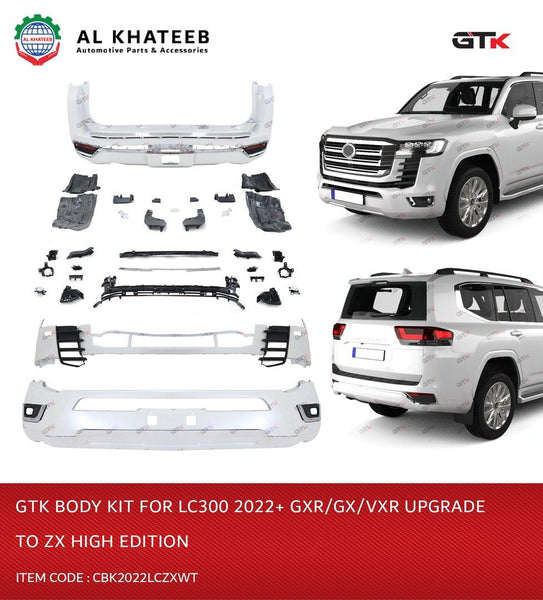 Car Body Kit Low Edition Land Cruiser LC300 2022+ Upgrade to ZX Style
