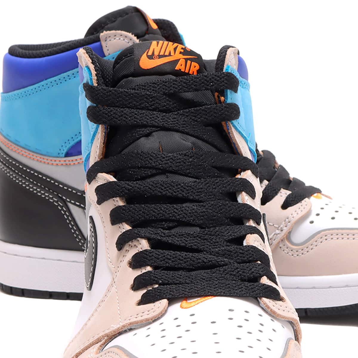 JORDAN BRAND AIR JORDAN 1 RETRO HIGH OG WHITE/TOTAL ORANGE-MULTI