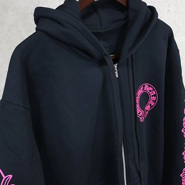 CHROME HEARTS 銀座店 クロムハーツ 新品 ホースシュー×袖フローラル