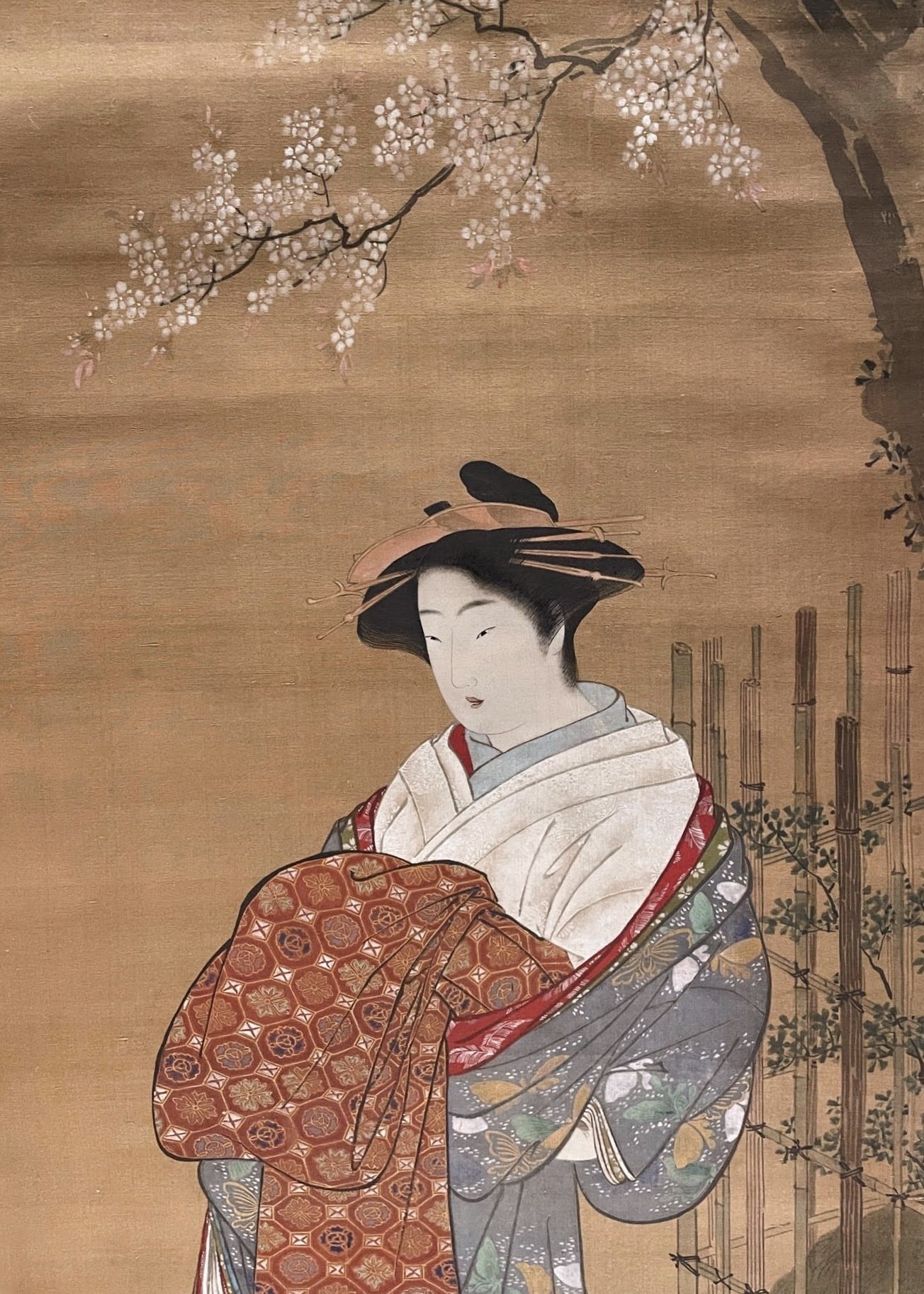 展覧会レポート】 上村松園と美人画の軌跡 ／福田美術館｜美術館とお寺と猫