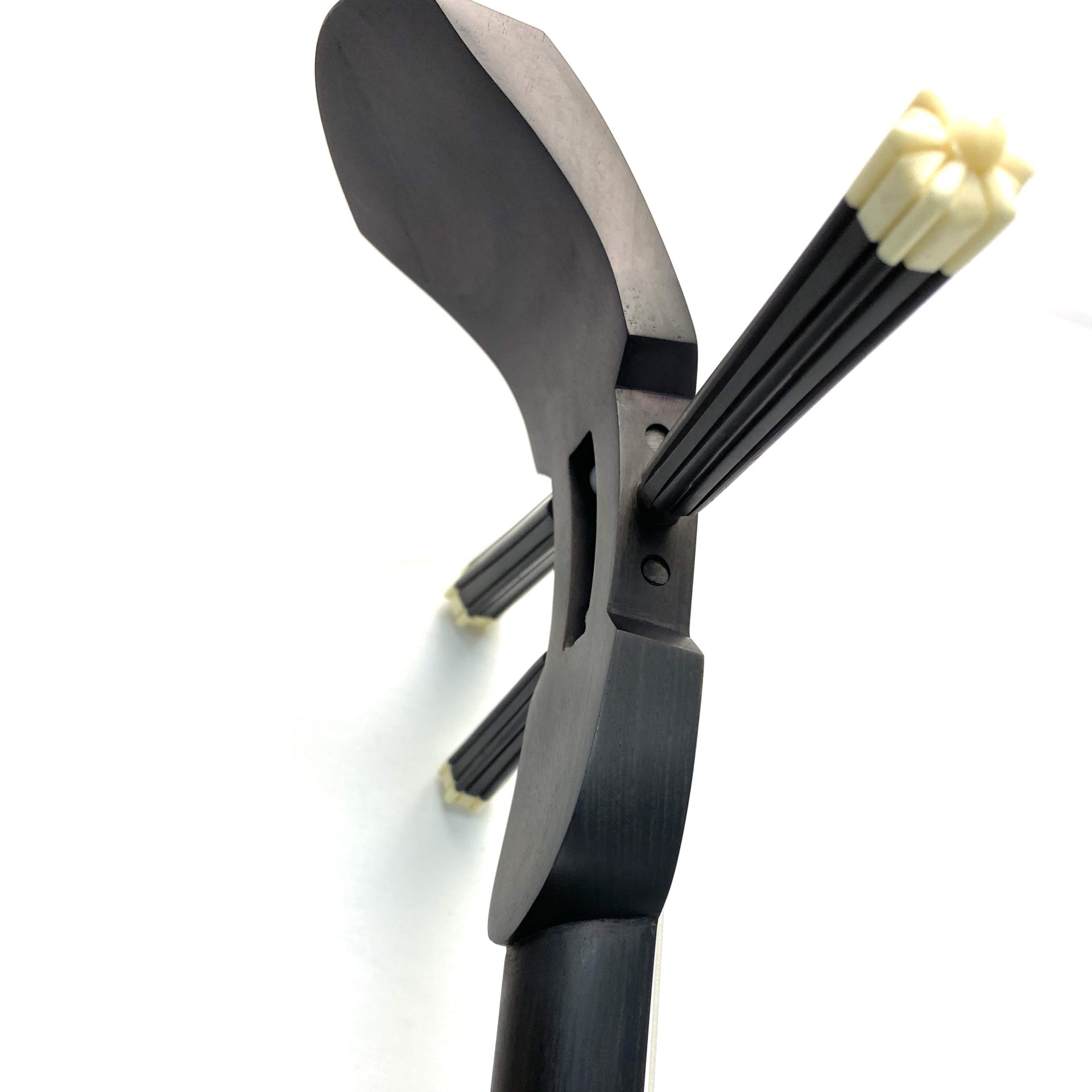 縞黒檀与那城型三線 – 池武当新垣三線店