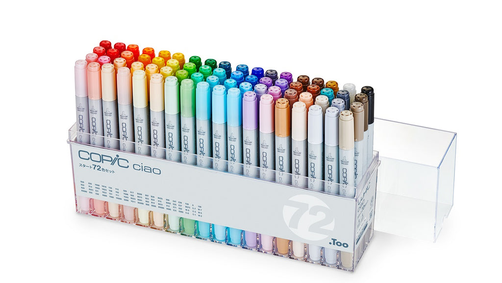 Copic Ciao Start 72-Color Set | Art Supplies Japan