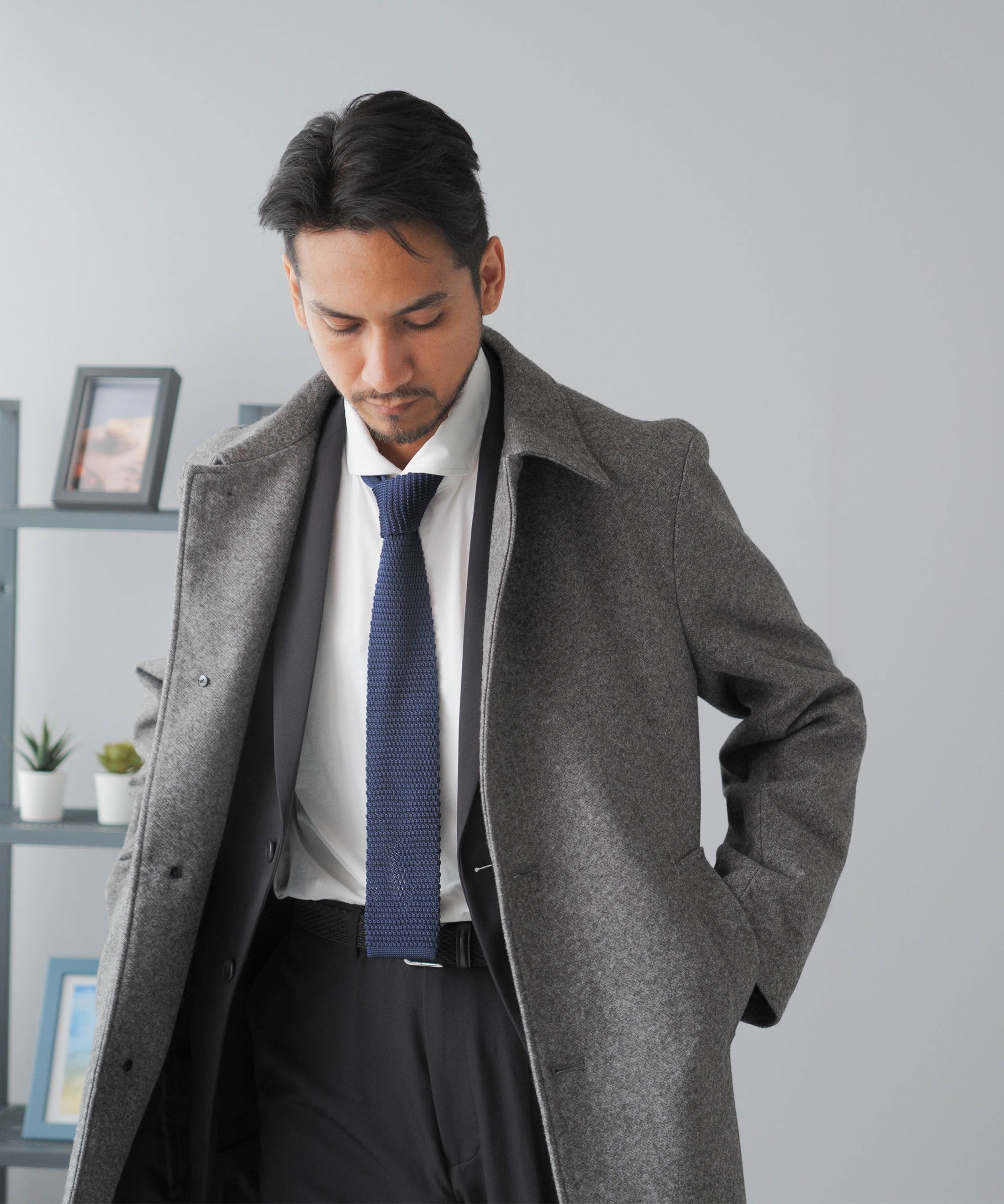 AWC] ステンカラー メルトンコート | AWC - AcviveWorkerComponents