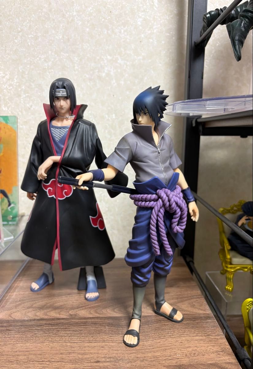 一番くじ NARUTO ナルト ラストワン賞 うちはサスケ＆うちはイタチ