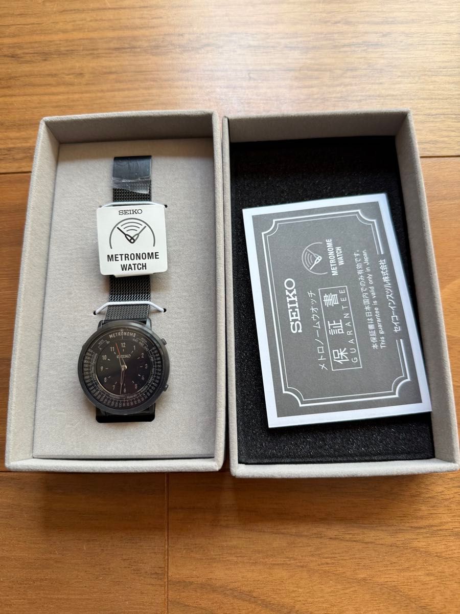 SEIKO SMW006A メトロノームウォッチ モノトーン 即発送｜Yahoo!フリマ