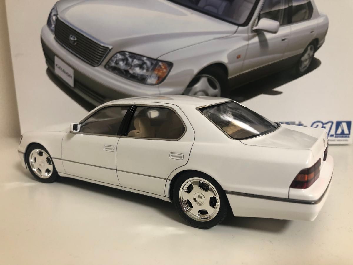 アオシマ 20セルシオ プラモデル 完成品｜Yahoo!フリマ（旧PayPayフリマ）