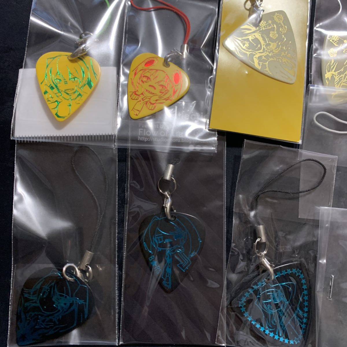 プロセカ ギターピックストラップ ボーカロイド セット 初音ミク 鏡音