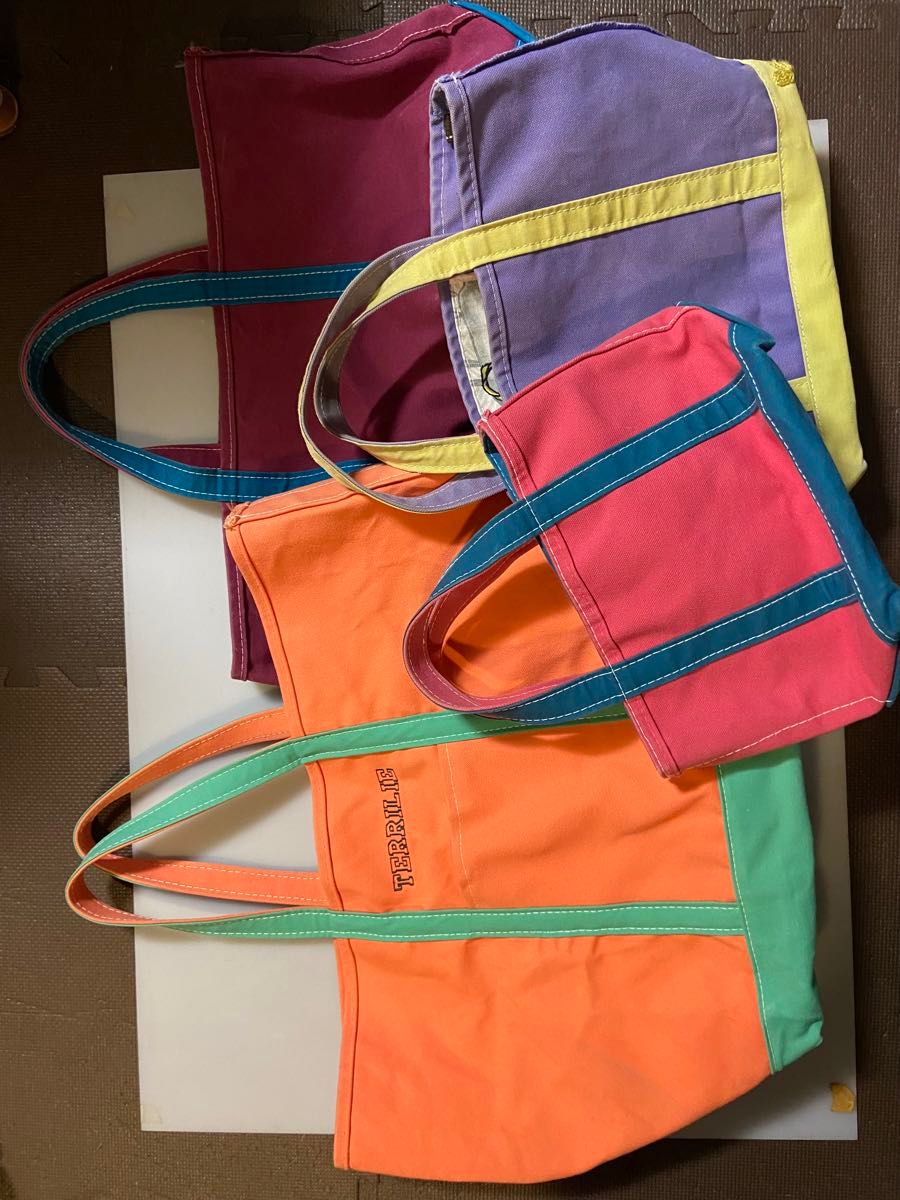 エルエルビーン トートバッグ XL カスタムオーダー オレンジ 希少 別注