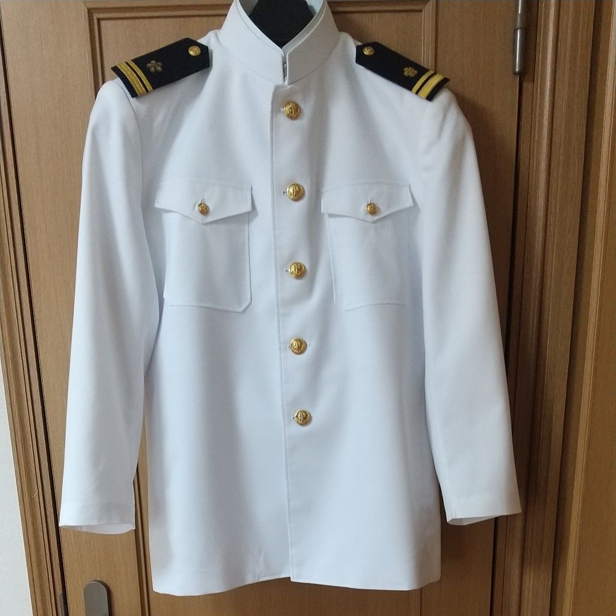 海上自衛隊夏制服礼装上下セット 幹部用 肩章 専用ベルトサービス