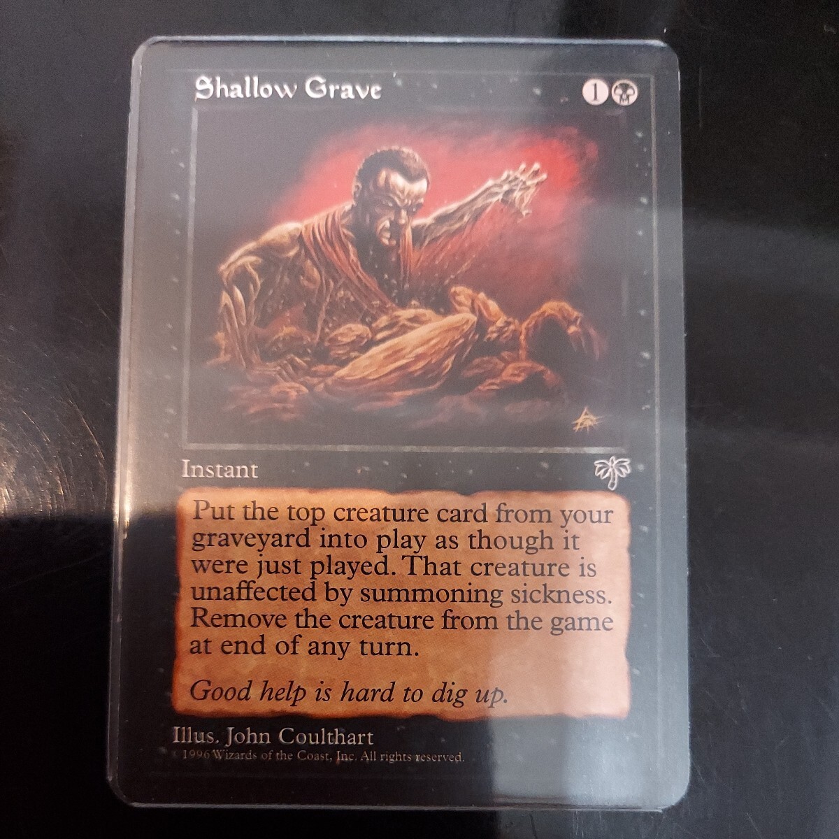 Yahoo!オークション - MTG 英語 shallow Grave 浅すぎる墓穴 4枚セット