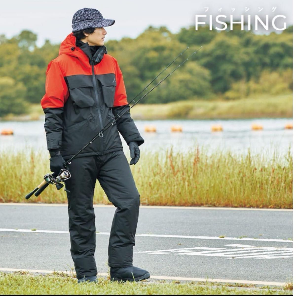 ワークマン 値下げ不可 イージス防水防寒スーツ オレンジL｜Yahoo