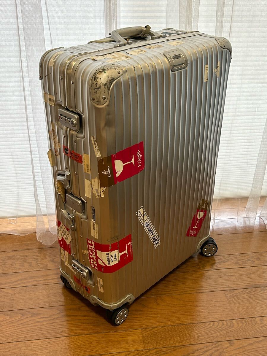 Yahoo!オークション - RIMOWA TOPAS リモワ トパーズ スーツケース 93