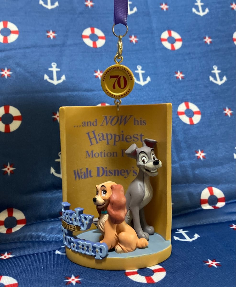 ディズニー わんわん物語 レディ & トランプ オーナメント レガシー 70