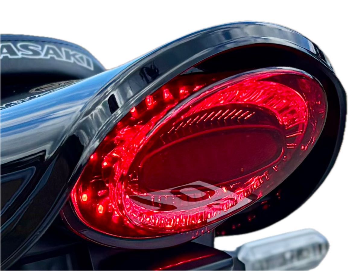 テール延長カラー付き】Z900RS シリーズ テールランプ アワビテール