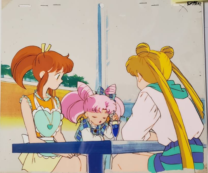 Yahoo!オークション - セーラームーン 月野うさぎ ちびうさ セル画