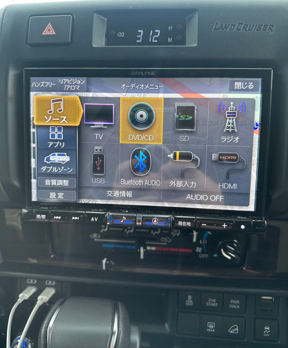ランドクルーザー70（再再販）純正オーディオパネル加工品｜新品ベース