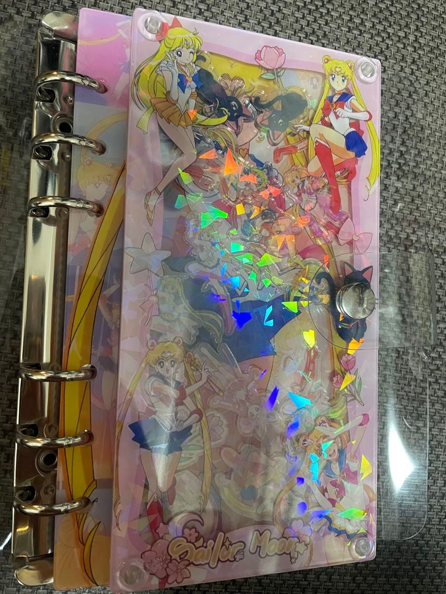 1点限定】セーラームーン シャカシャカノート シール帳 フィルム お