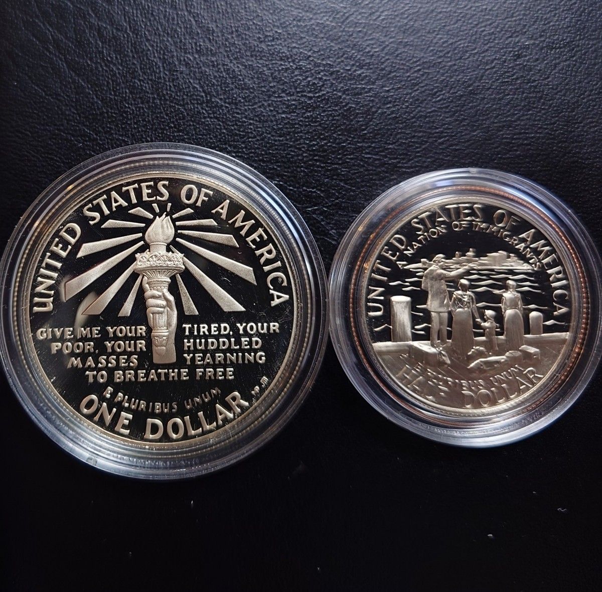 1986年 アメリカ銀貨 1ドル リバティ自由の女神記念銀貨silver900大型