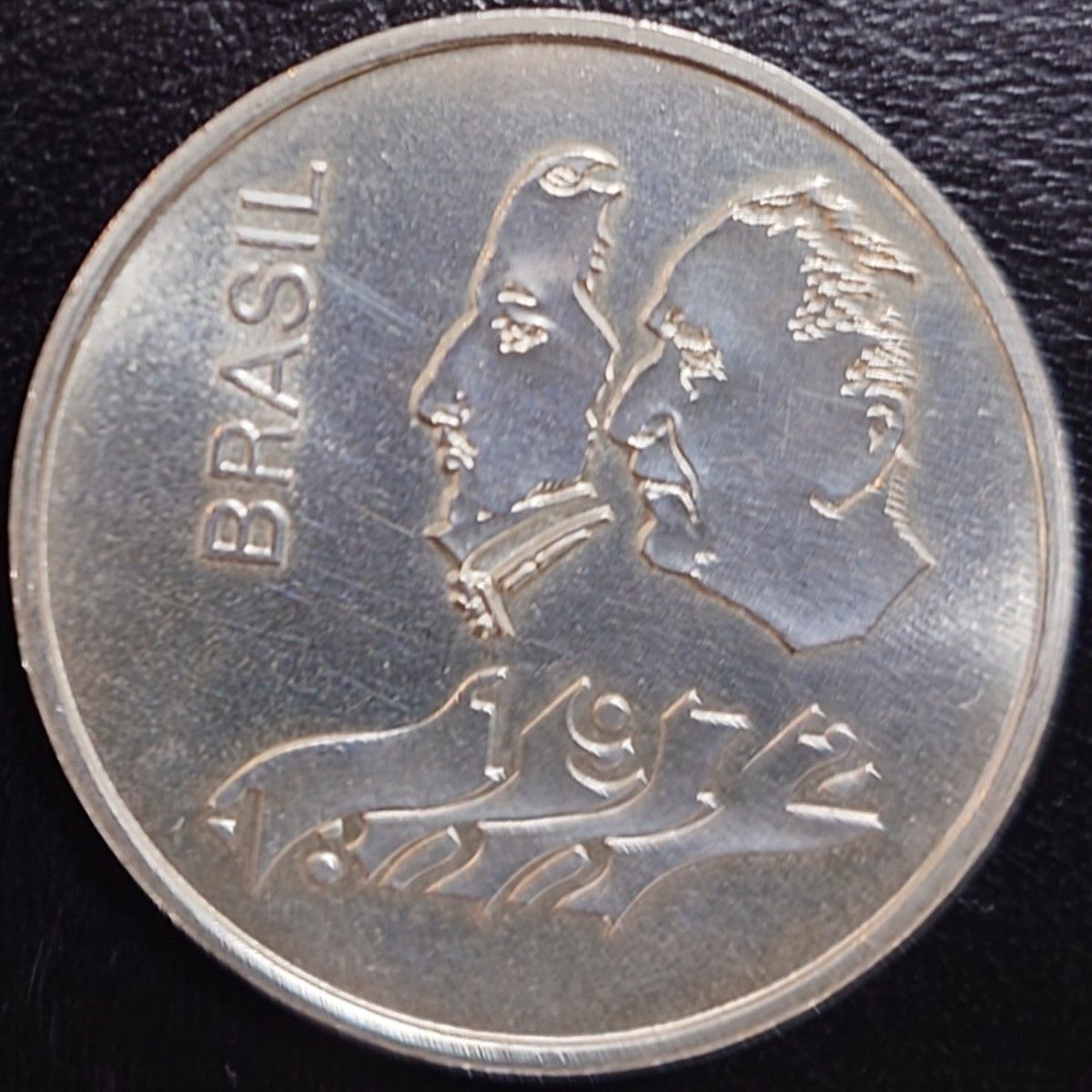1972年 ブラジル銀貨 20クルゼイロ 独立150周年記念銀貨 silver900