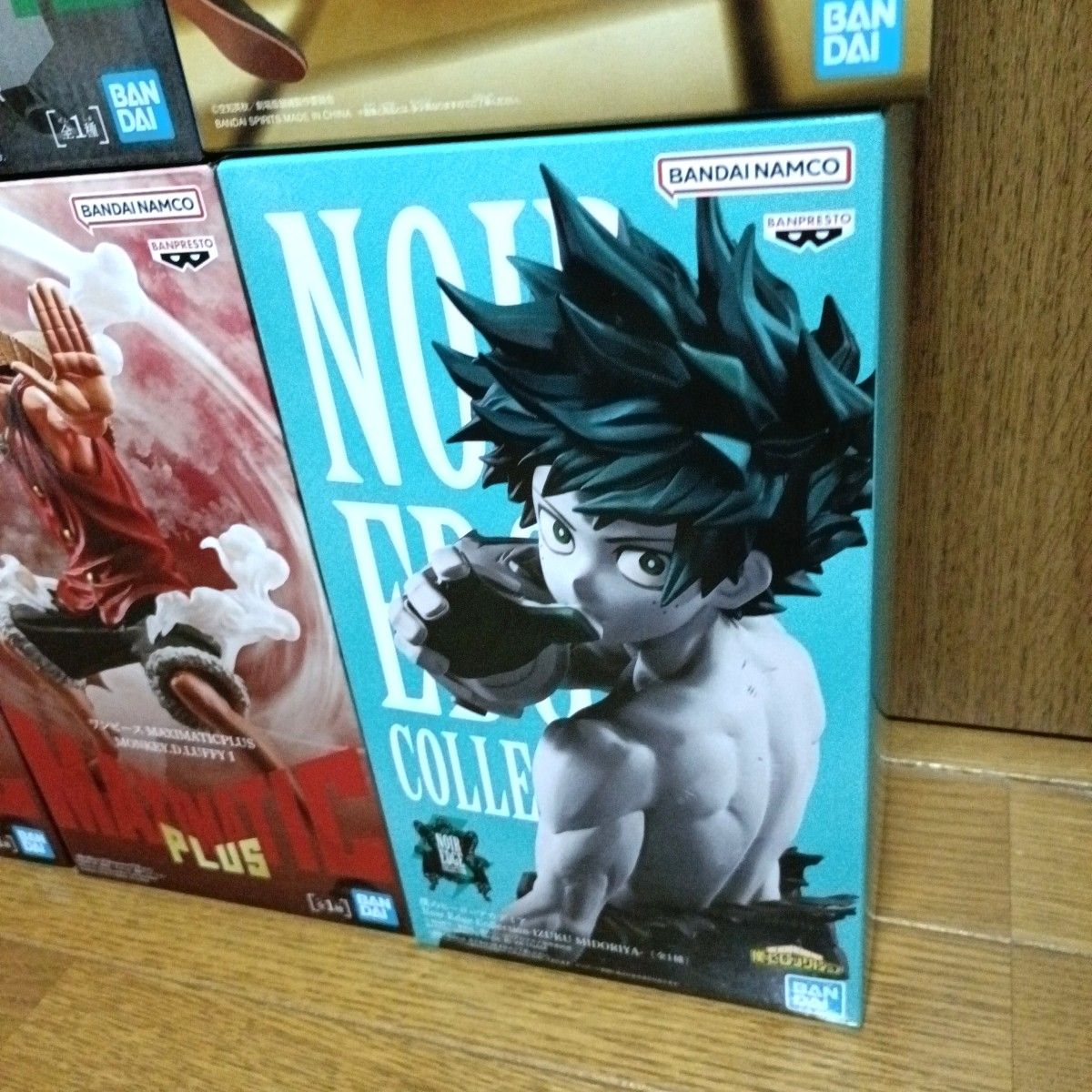 ワンピース MAXIMATICPLUS ルフィ BLEACH ウルキオラ ヒロアカ 緑谷出