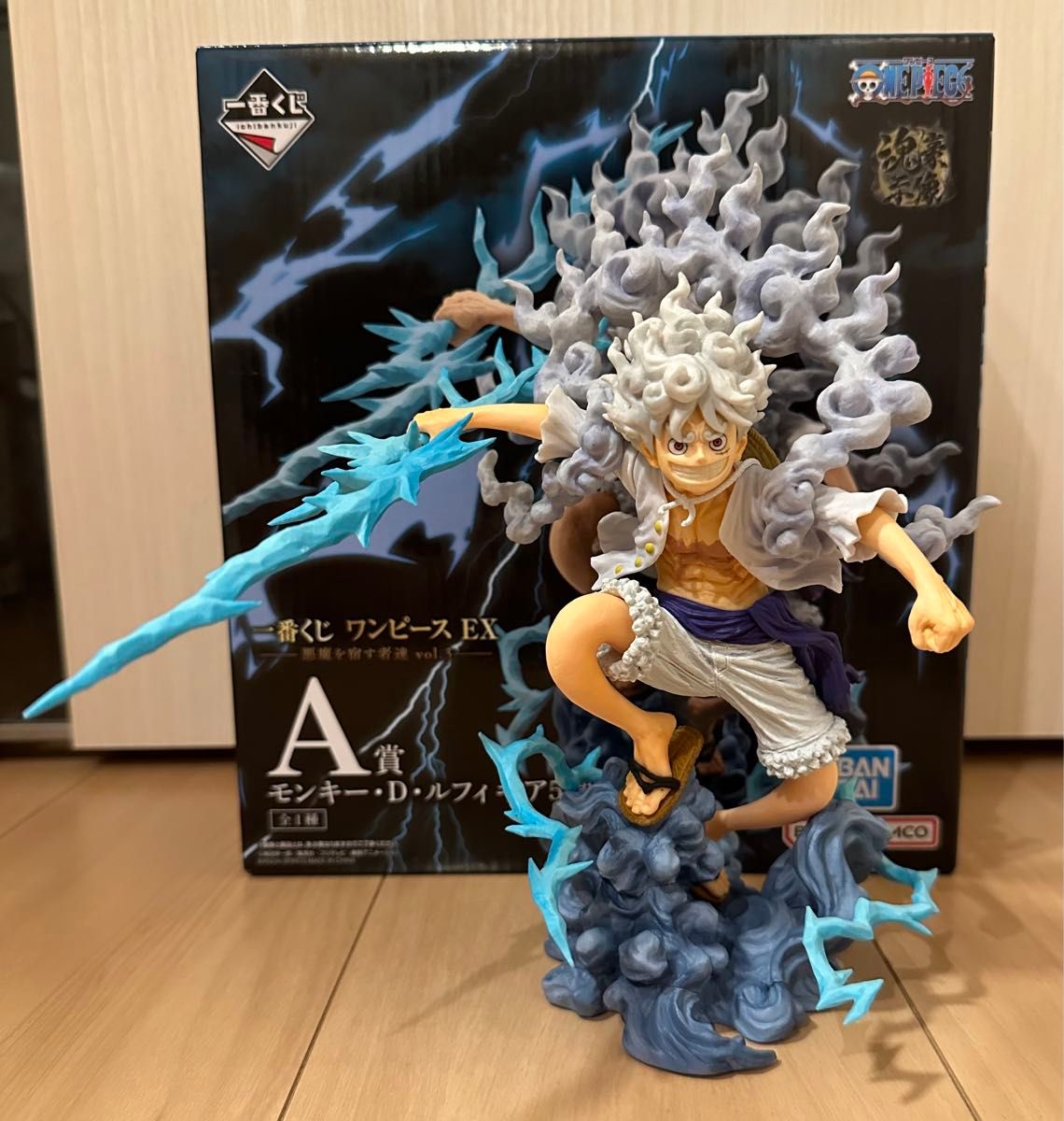 A賞ルフィ F賞ドレーク 一番くじ ワンピースEX A賞 モンキー・D