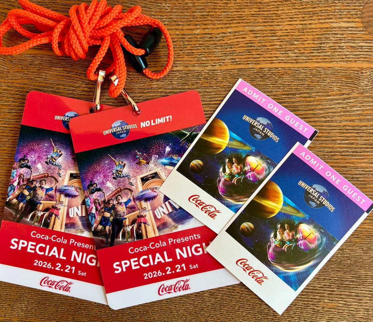 USJ 「コカ・コーラ presents ユニバーサル・スタジオ・ジャパン
