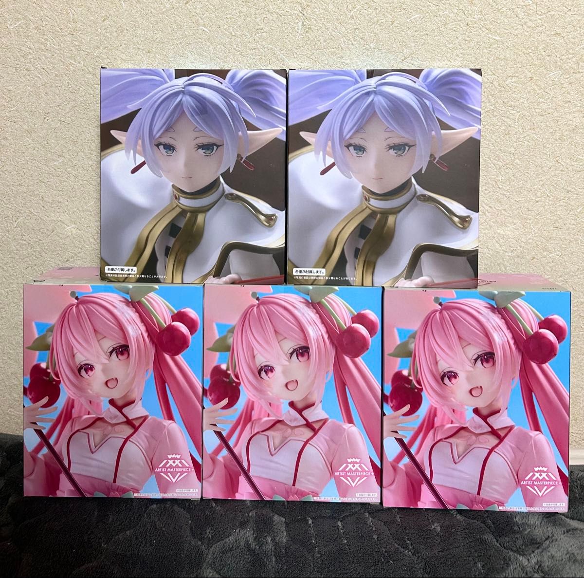 新品未開封】葬送のフリーレン 桜ミク AMP＋フィギュア フリーレン 桜