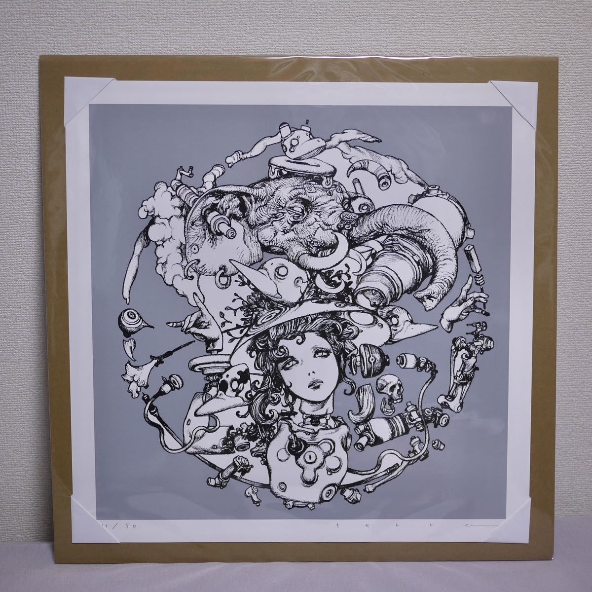 Yahoo!オークション - 50枚限定 寺田克也 複製原画 シルクスクリーン 5