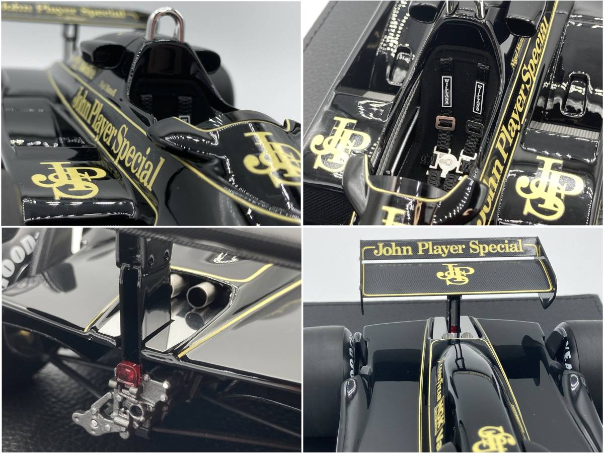 デカール加工品 1/18 GPreplicas ロータス 77 R.ピーターソン デカール