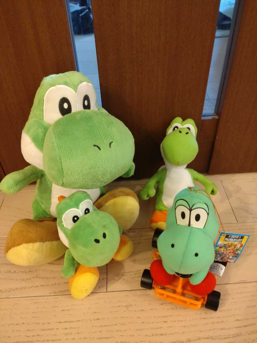 Yahoo!オークション - マリオパーティ 5 三英 ぬいぐるみ ヨッシー セ
