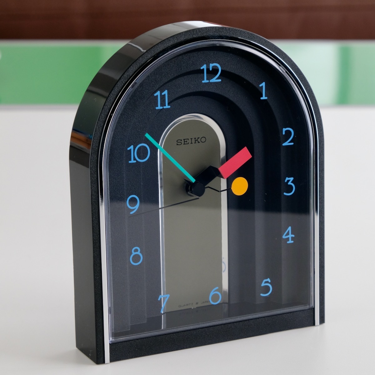 Yahoo!オークション - セイコー モダンな置き時計 ポストモダン QZ219