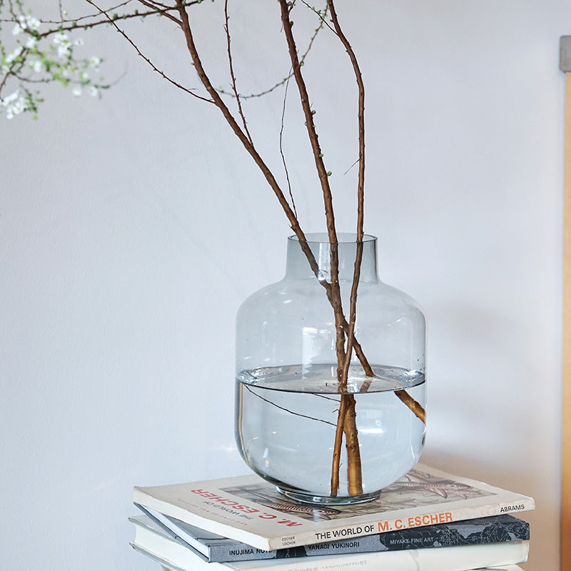 ビッグガラスベース グレー | AXCIS ONLINE