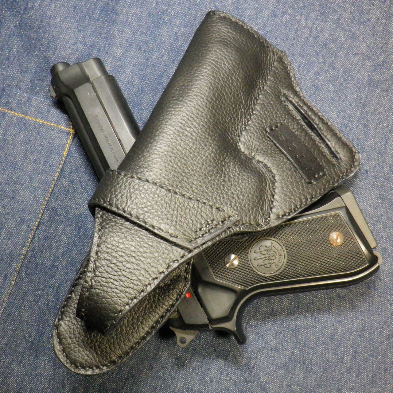 本革製ベレッタM92F用ヒップホルスター | JTGS（ガンホルスターの専門店）