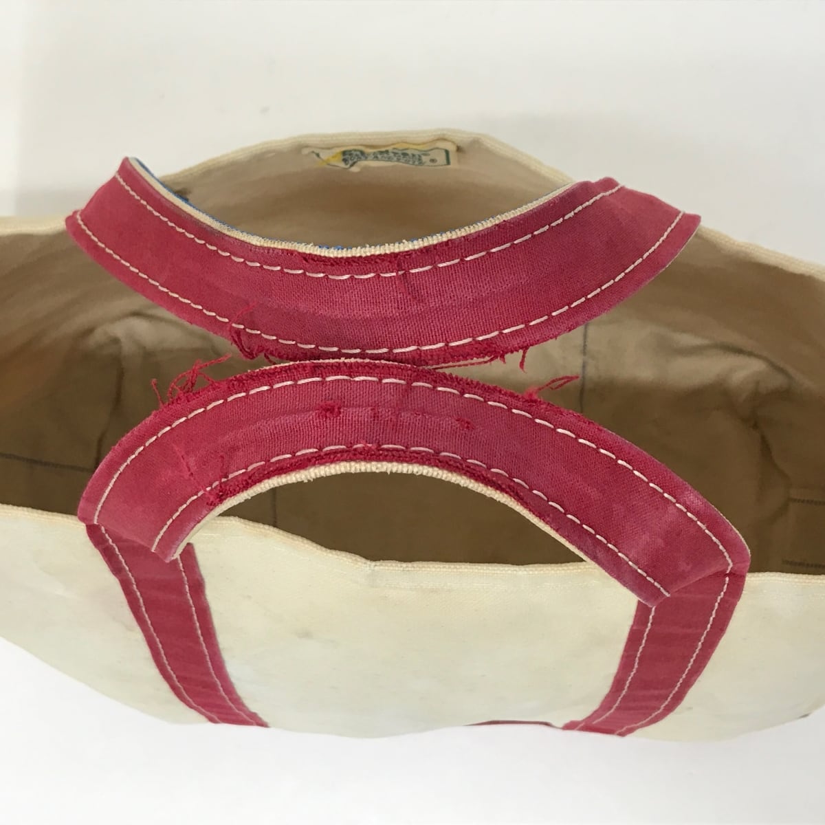 L.L.BEAN エルエルビーン 80年代 USA製 2色タグ ボート アンド トート