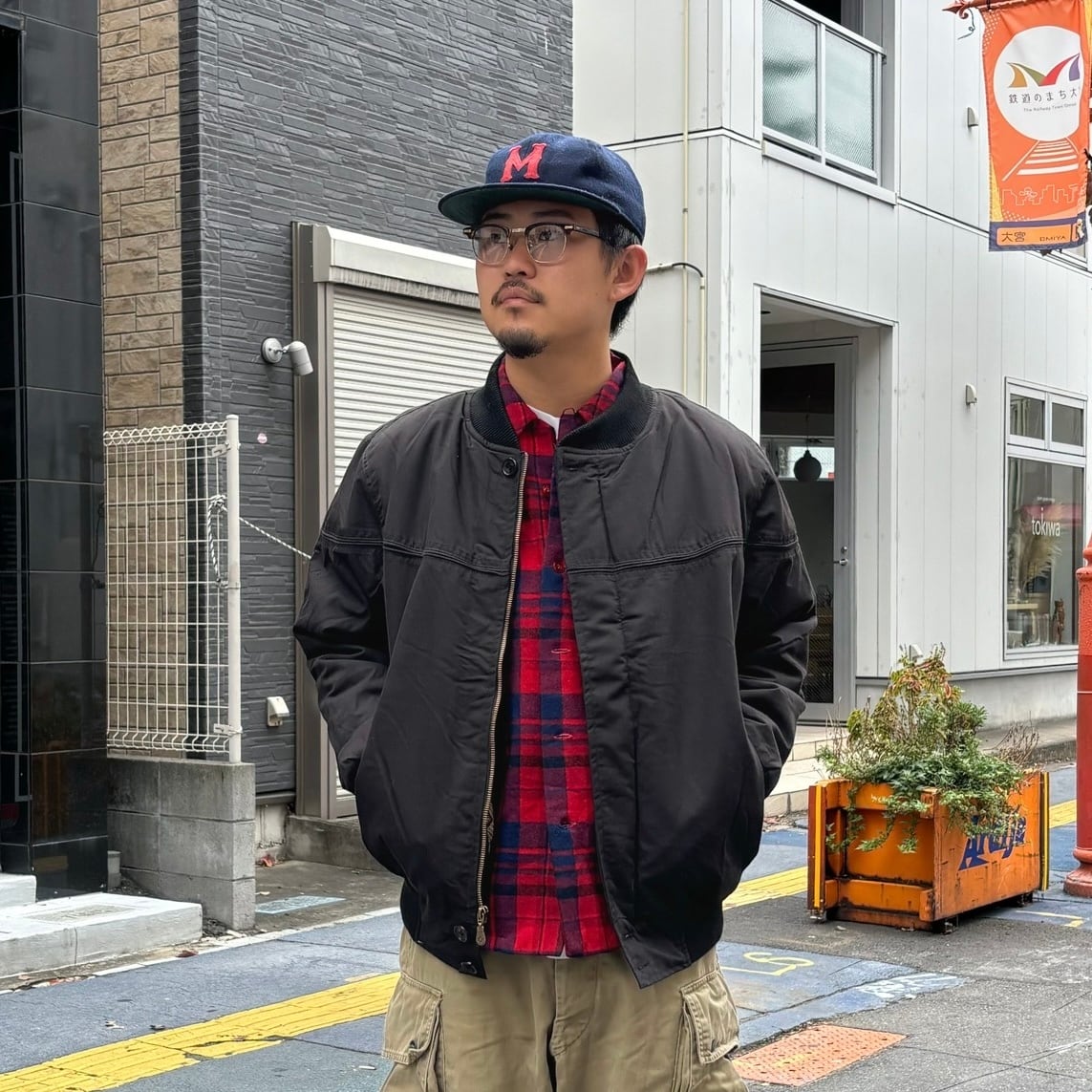 RENEGADE SPORTS Padded Nylon Lined Derby Jacket Black / レネゲード