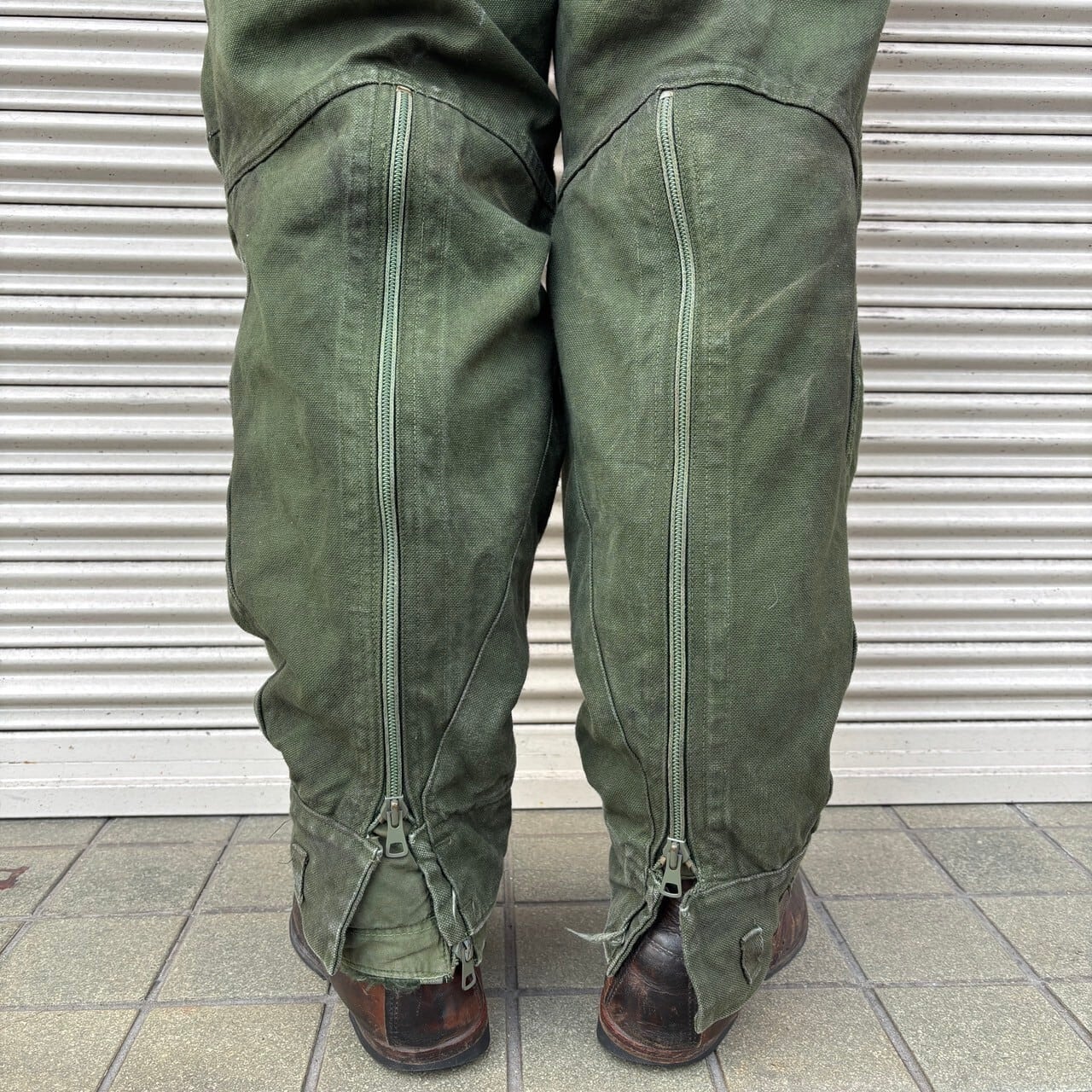 60s スウェーデン軍 実物 ヴィンテージ モーターサイクルパンツ M