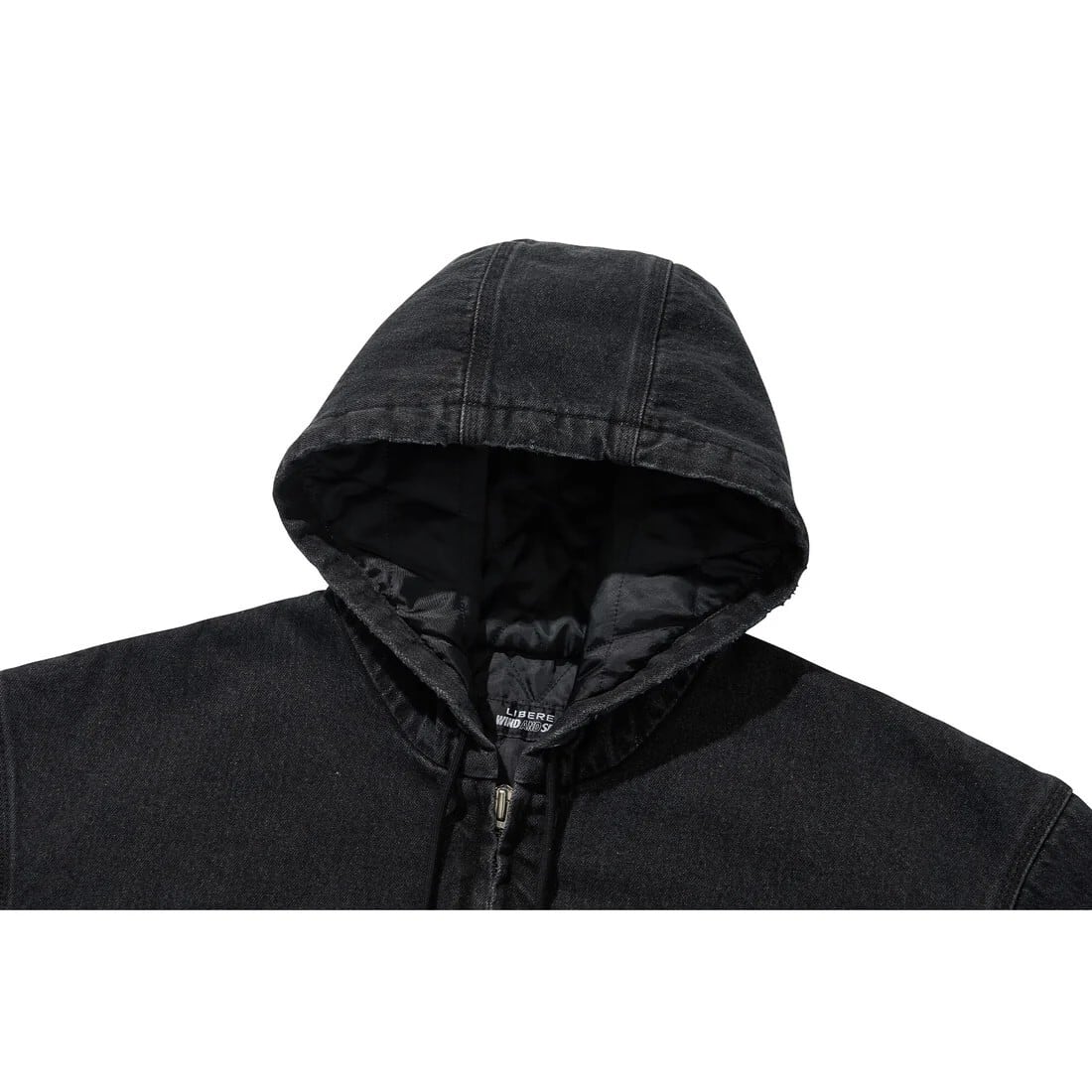 LIBERE×WIND AND SEA】WDS X LIBERE WORK ZIP-UP JACKET / BLACK | BRIDGE