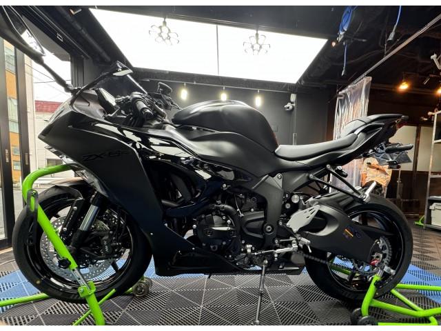 カワサキ/ZX-6R/徹底洗車＋BBプレミアムガラスコーティングコース/埼玉