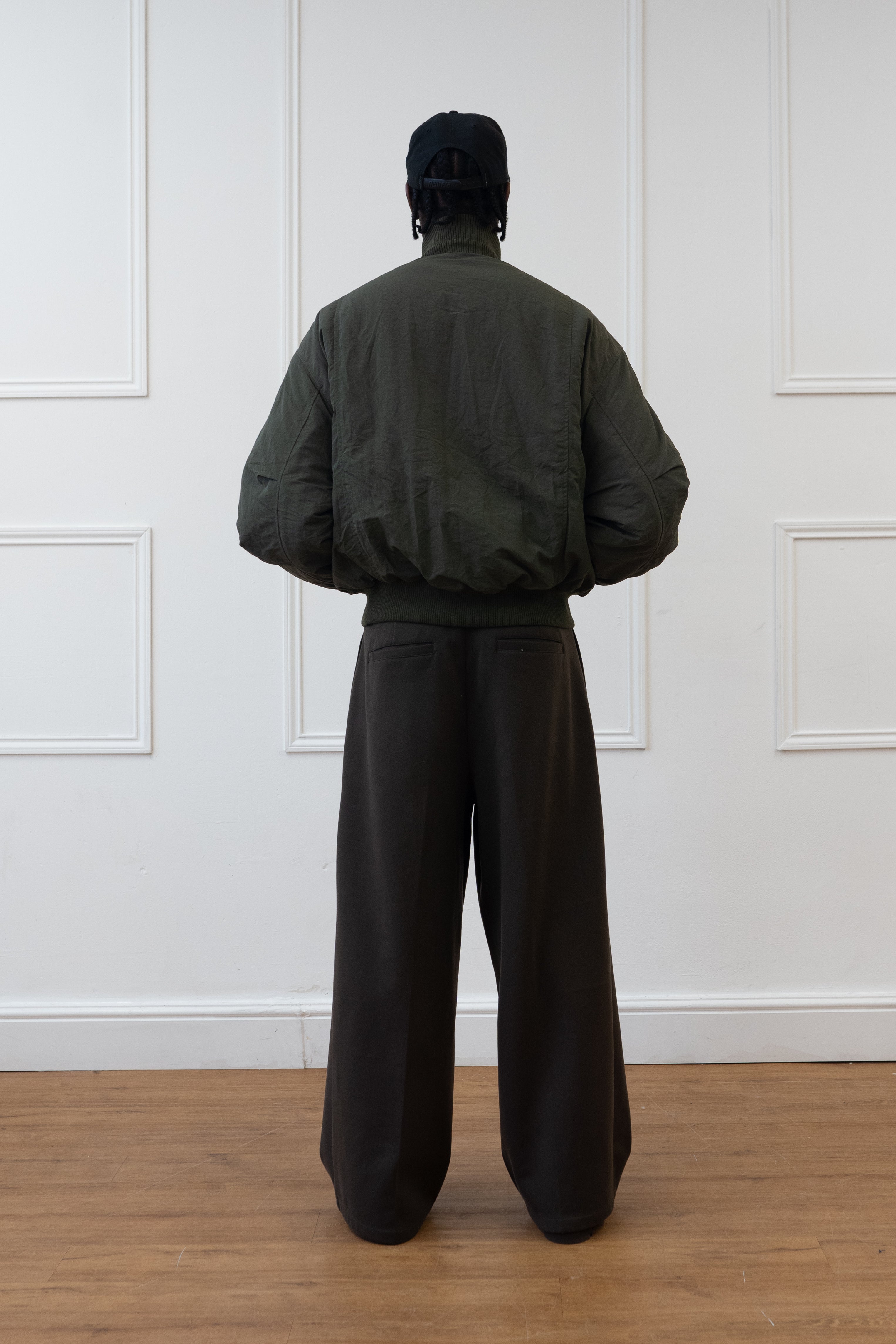 PUFFY BOMBER JACKET, SAGE – Beaulares