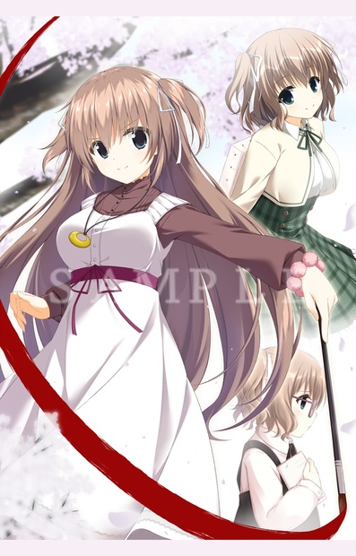 サクラノ刻 長山香奈 B2タペストリー - Canalien Style - BOOTH