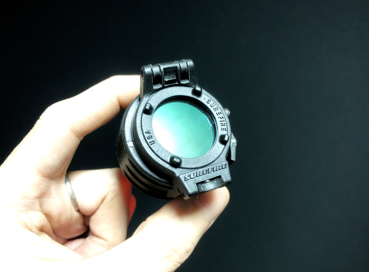実物 SUREFIRE FM45 RED FILTER FM4X 1.37 BEZEL M952V M900V IR